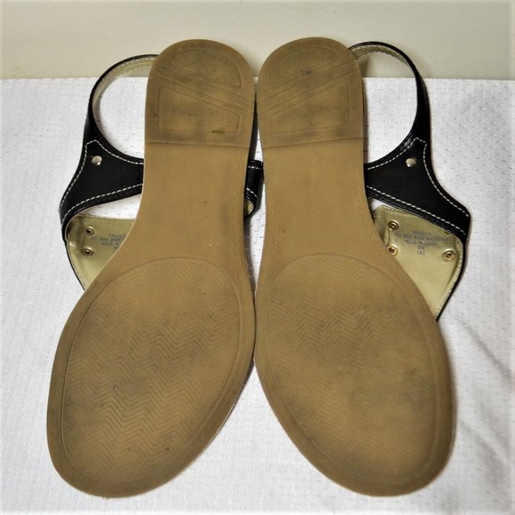 Tommy Hilfiger Navy Sandals Sz 8M - Picture 5 of 5